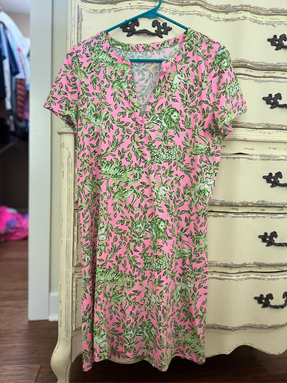 Lilly Pulitzer Dev Short Sleeve Dress – Size Medium – Excellent Condition